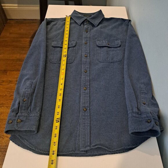 Banana Republic M Broken-In Heavy Weight Long Sleeve Standard Fit Button Down - Picture 12 of 13